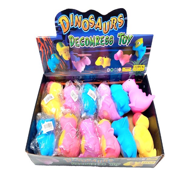 120 Wholesale Squishy Dinosaurs