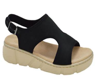 Amazon.com | Clarks - Womens Breeze Piper H Shoes, Color Black Patent, Size:  5 M US | Slides