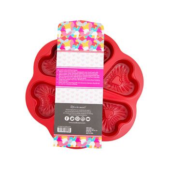 3 pieces of Cake Pan Heart Shape Nordicware