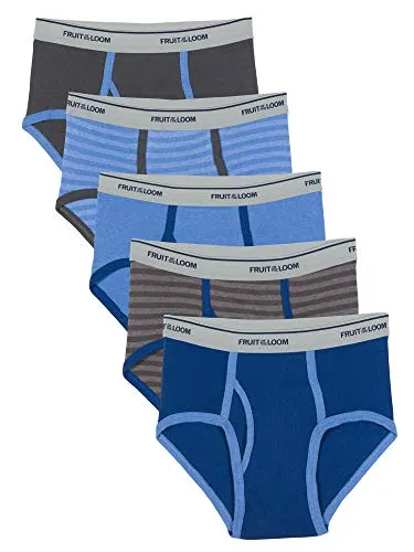 Fruit Of The Loom Boys Brief Underwear Assorted Prints Size Medium - at -   