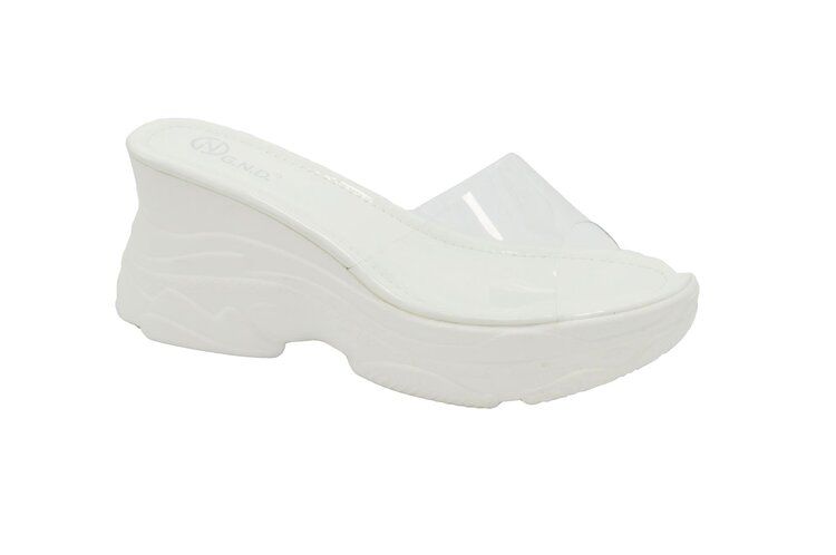 12 of Platform Sandals For Women Open Toe Sole In Color White