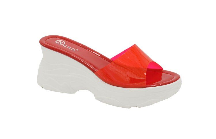 12 of Platform Sandals For Women Open Toe Sole In Color Red