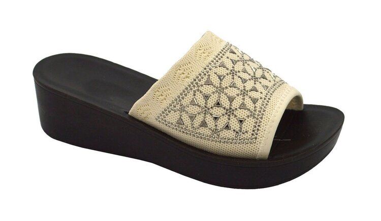12 of Platform Sandals For Women Sole Open Toe In Color Beige Size 5-10