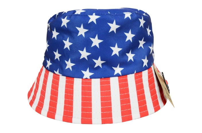 24 of Bucket Hat Usa Flag