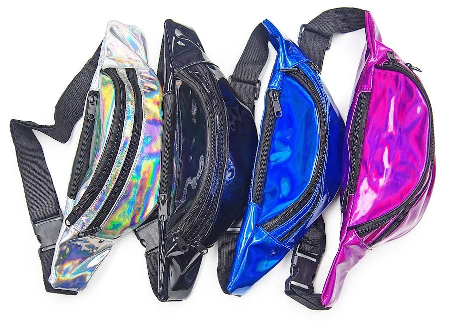 36 of Iridescent Fanny Pack