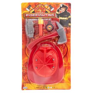 12 Pieces of Firehouse Rescue Play Set 5 Piece Set