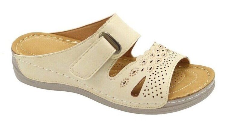 12 of Platform Sandals For Women Sole Open Toe In Beige Color Size 5-10