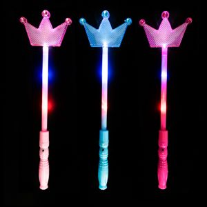 48 Wholesale Light Up Led Crown Wand
