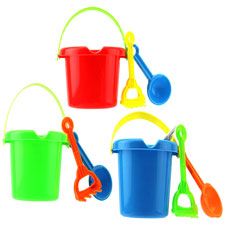 72 Pieces of Bucket With 2 Accessories With Hand Tag
