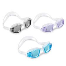 12 Pieces of Goggles Sport Free Style 3 Assorted Age 8 Plus Blister Pack