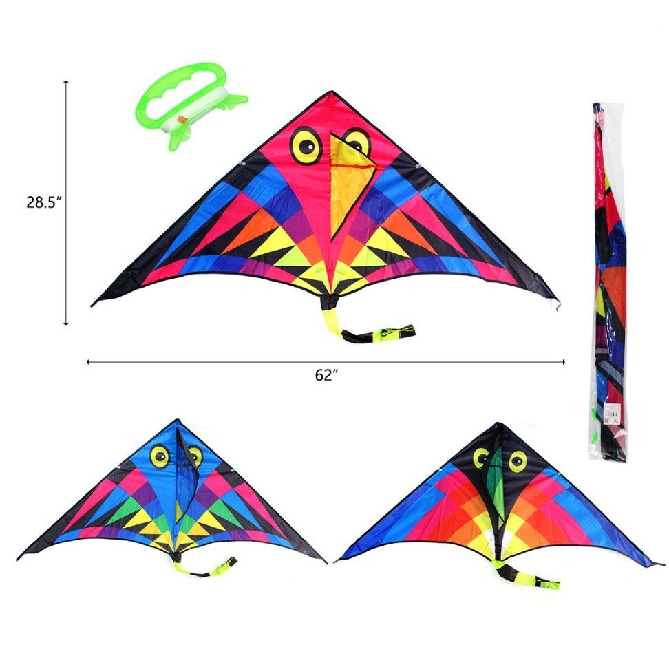 120 Pieces of 59 Inch Color Ful Kite