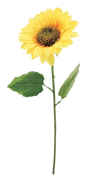 72 Pieces of 6x27"h Artificial Sunflower