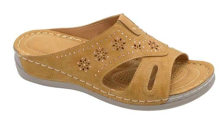 12 of Platform Sandals For Women Sole Open Toe Color Tan Size 5-10