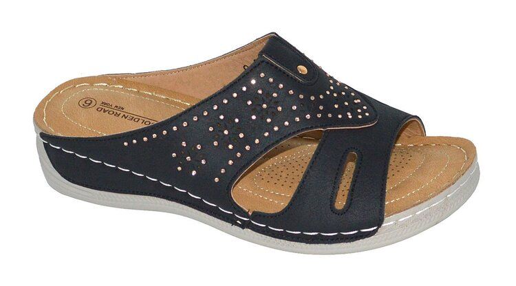 12 of Platform Sandals For Women Sole Open Toe Color Black Size 5-10