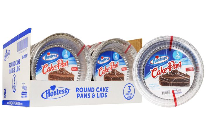72 Packs of Cake Pan With Lids 3 Pack