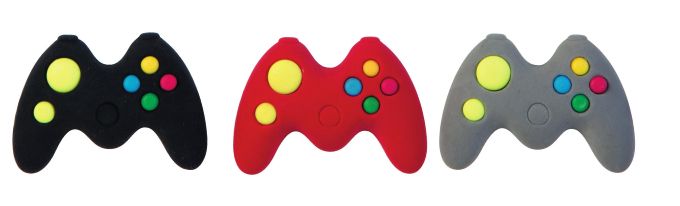 96 Wholesale Game Controller Erasers