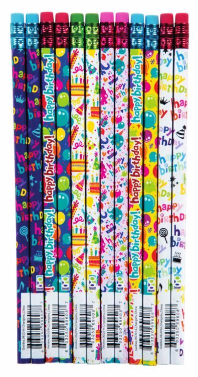 216 Wholesale Its Your Birthday Pencils