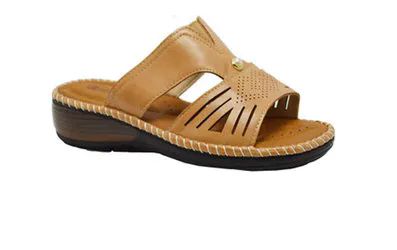 Wholesale Footwear Fashion Women Sandals Round Toe Color Brown Size 5-11