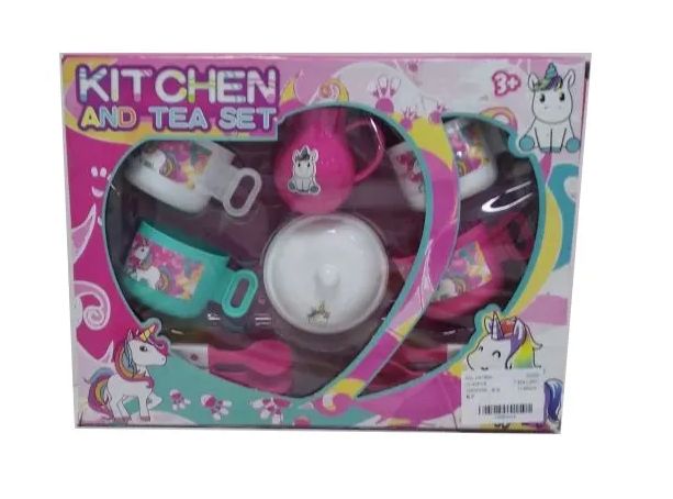 24 Pieces of Unicorn Kitchen Set Toy