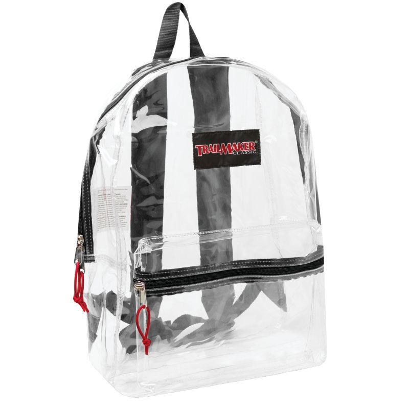 6 Pieces of Clear Backpacks