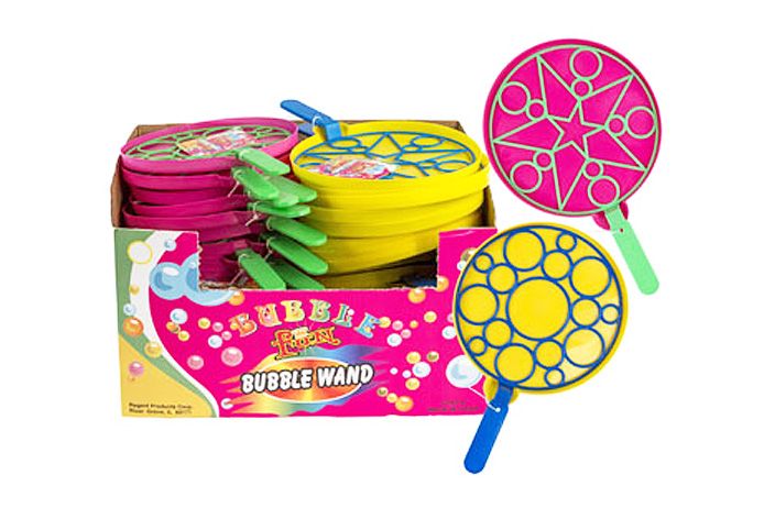 72 Pieces of Jumbo Bubble Wand Assorted Styles