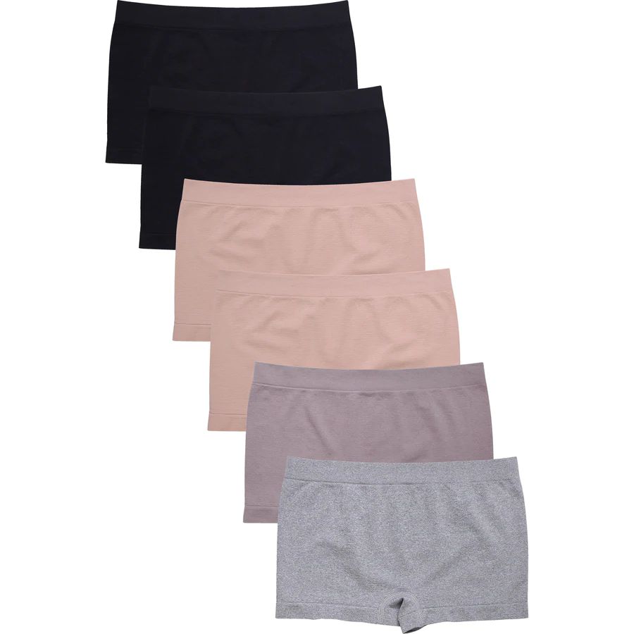 216 Pieces Sofra Ladies Seamless Boyshort Plus Size - Womens Panties &  Underwear - at 