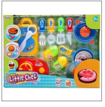 12 Pieces of 13pc Kitchen Play Set