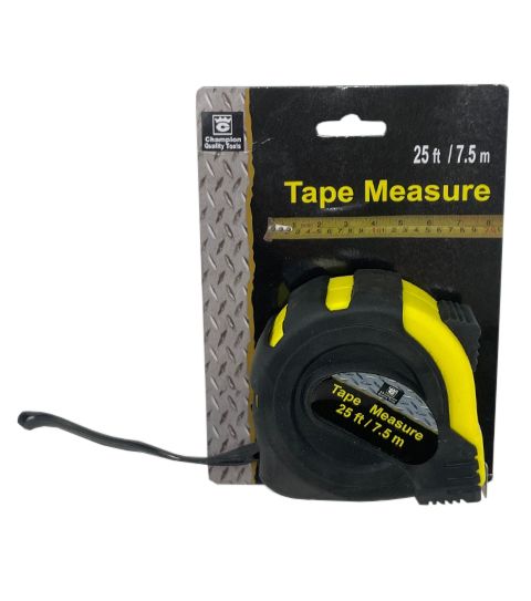 48 Pieces of Tape Measure Neon 25ftx1in