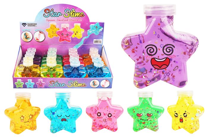 60 Pieces of Star Shaped Slime