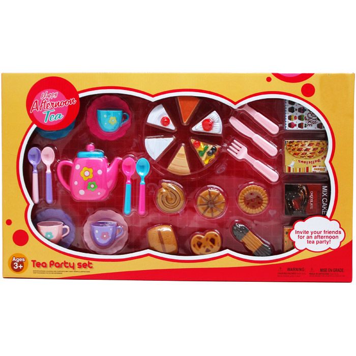 12 Sets of 32pc Tea Party Play Set