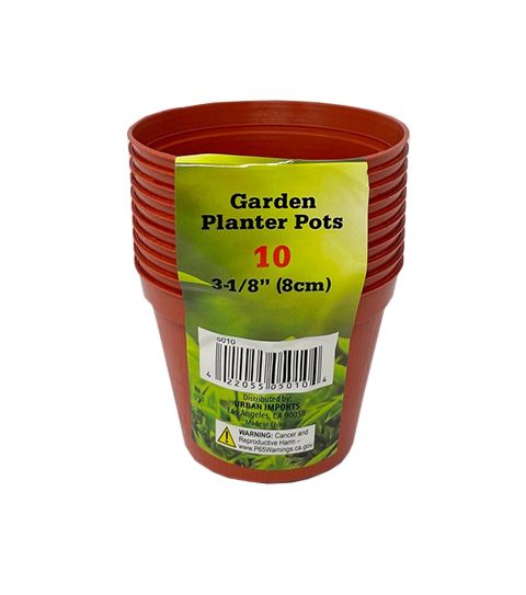 24 Sets of 10 Piece Garden Planter Pot 3 1-8in
