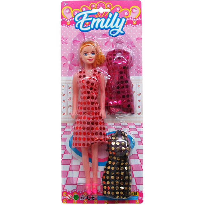 36 Pieces of Stacy Doll With Accessories On Blister Card