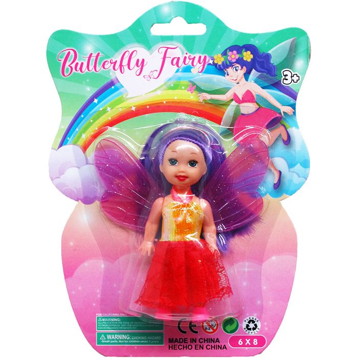 96 Pieces of Fairy Doll On Blister Card