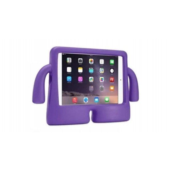 12 Wholesale Silicone Standing Monster With Handle Shockproof Durable Protective Cover Case In Purple