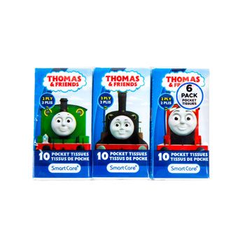 24 pieces of Pocket Tissue 6pk Thomas & Friends