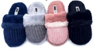 36 Pairs of Kids Cozy Slippers