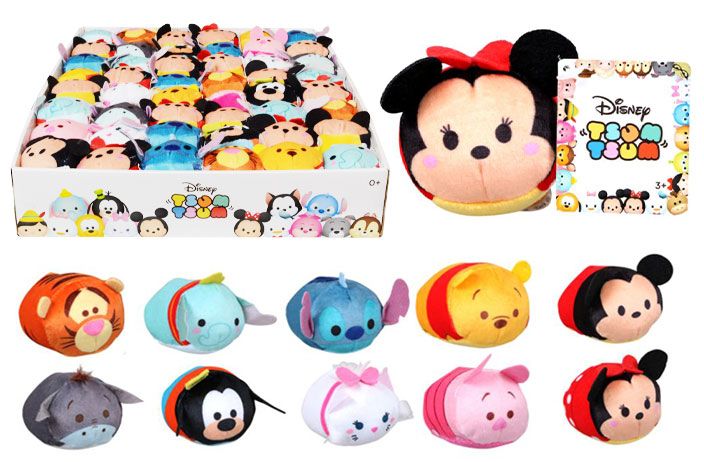 48 Pieces of Disney Tsum Tsum Mini Plushie