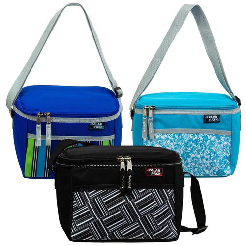 Wholesale Polar Pack Lunch Box In 3 Assorted Prints