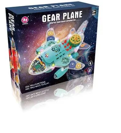 30 Wholesale Gear Airplane With Light And Music