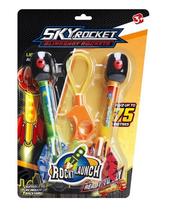 36 Pieces of Slingshot Rockets Toy