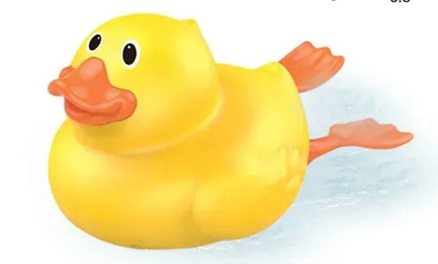 12 Pieces of Bath Toy Yellow Duck