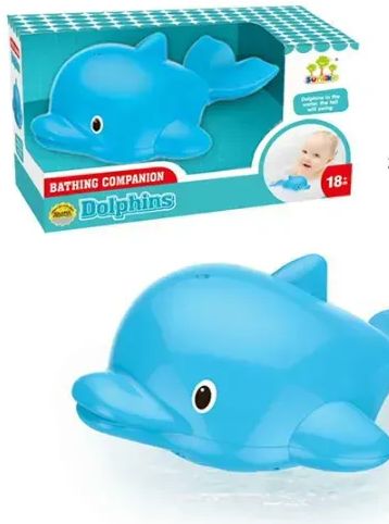 12 Pieces of Bath Toy Dolphin