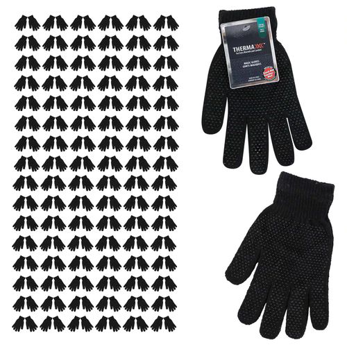 96 Sets of Unisex Wholesale Magic Gloves In Black