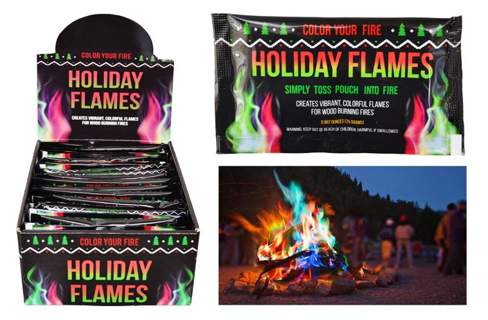 100 Pieces of Holiday Magical Flame Packet