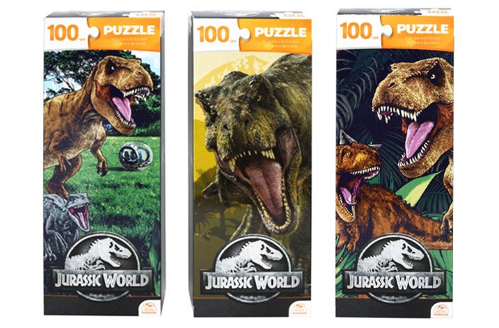 48 Pieces of Jurassic Jigsaw Puzzle 100pcs