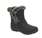 12 Pieces of Women Comfortable Winter Boots With Fur Lining Color Black Size 7-11