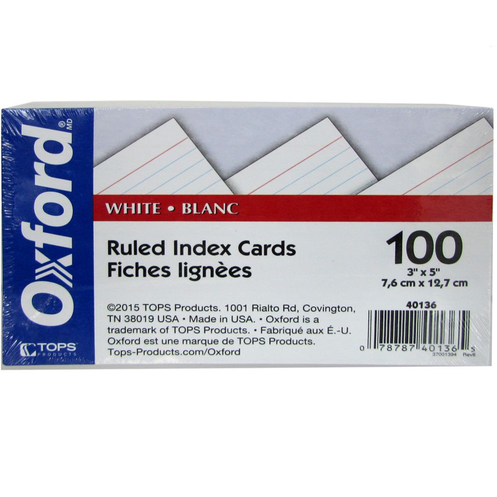 30 Bulk Index Cards