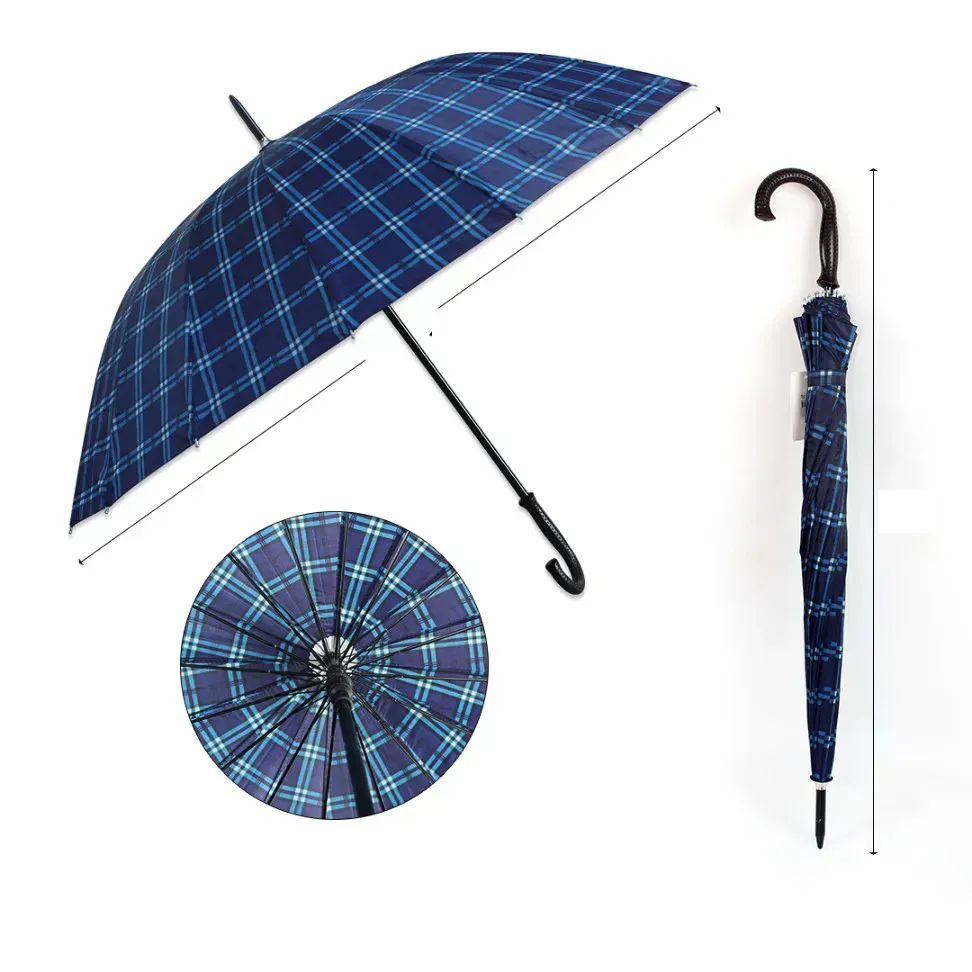 48 Pieces of 35" Blue Umbrella Desing