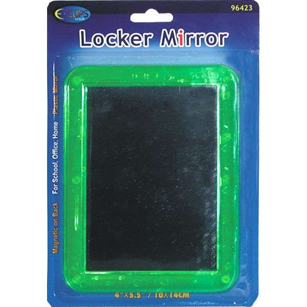 48 Wholesale Locker Mirror - Magnetic, Assorted Colors
