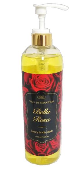 12 Pieces of Gel Body Wash - Bella Rose, 33.8 oz